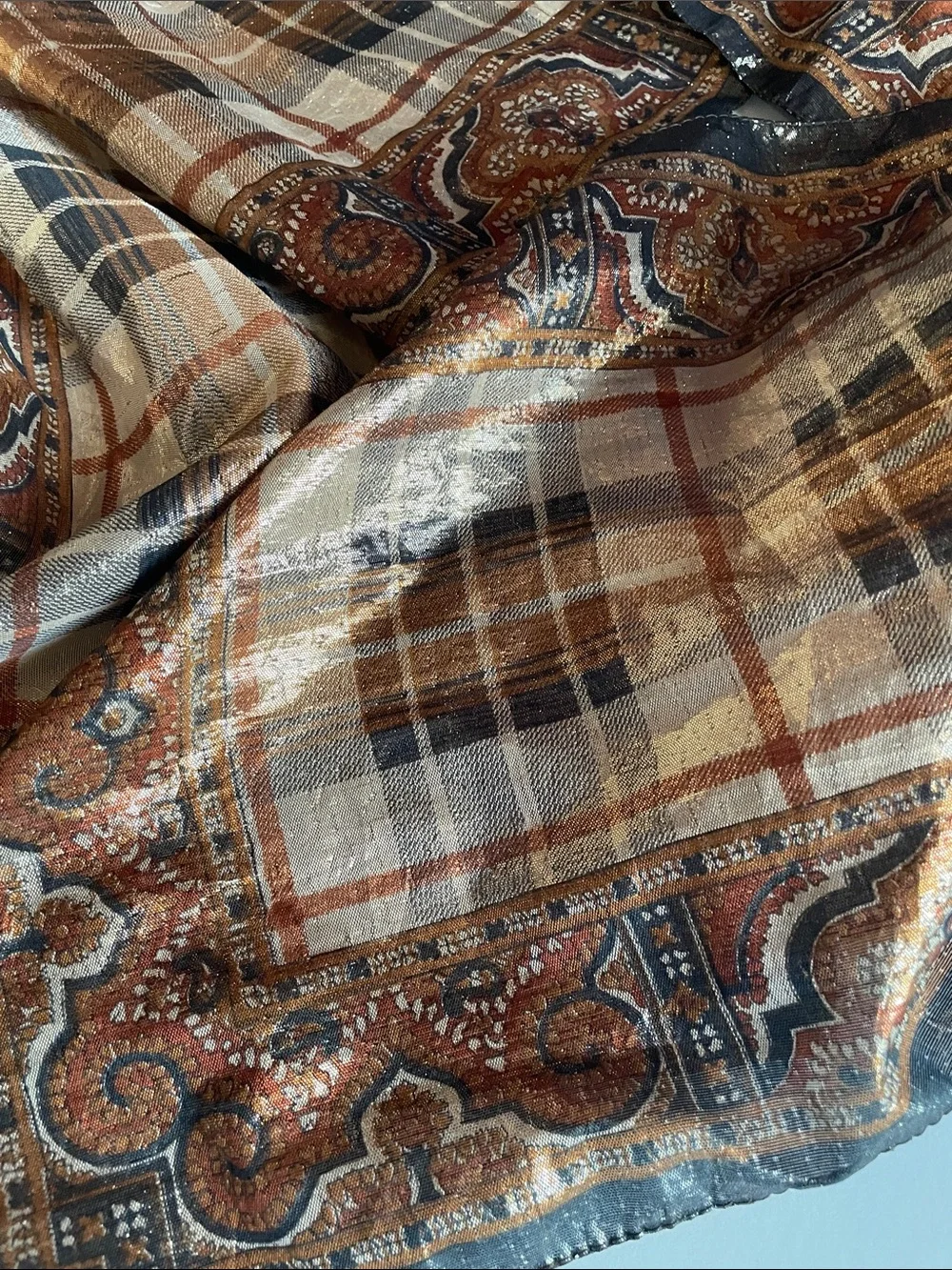 VTG DOMANNI ITALIAN SILK SCARF